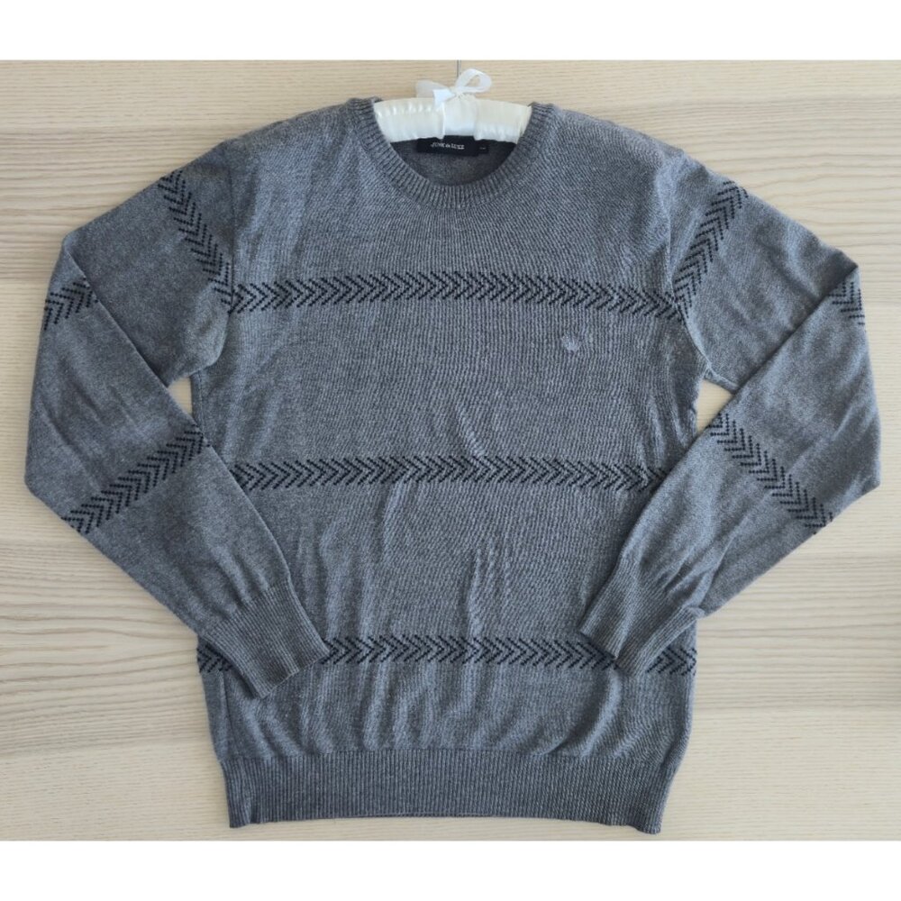 Junk de Luxe Grey Crewneck Sweater